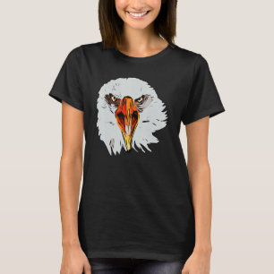 Eagle imprint american bird animal retro motif bal T-Shirt