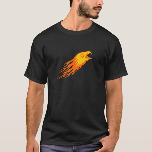 Eagle in Flames T-Shirt (Front)