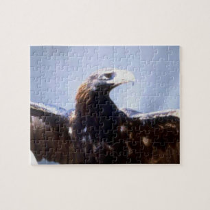 Eagle In Flight Jigsaw Puzzle