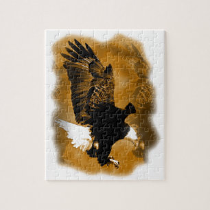 Eagle in Flight Jigsaw Puzzle