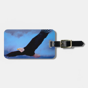 Eagle in Flight Luggage Tag