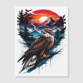 Eagle in the mountain