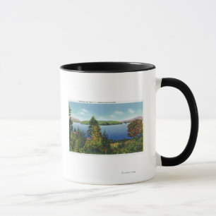 Eagle Island and Lower Saranac Lake View Mug