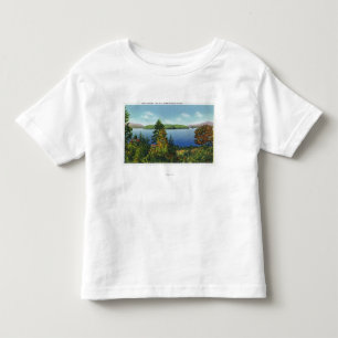 Eagle Island and Lower Saranac Lake View Toddler T-Shirt