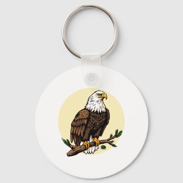 Eagle Key Ring (Front)