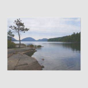 Eagle Lake at Acadia National Park Tissue Paper