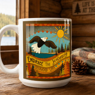 Eagle Lake Life Journey Deerwood Lake Coffee Mug
