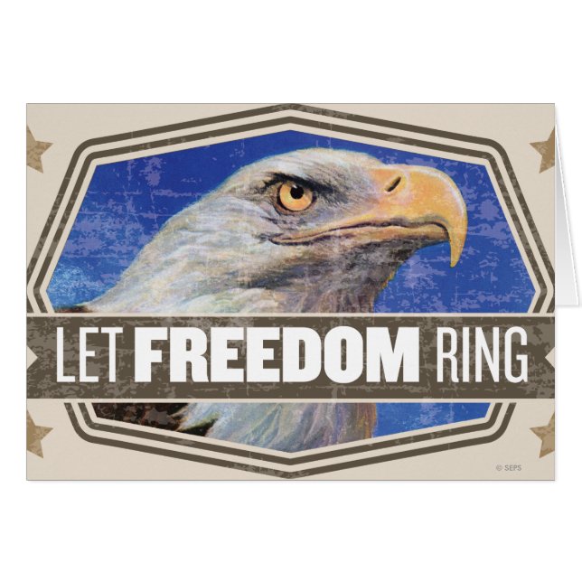 Eagle-Let Freedom Ring (Front Horizontal)