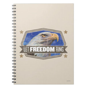 Eagle-Let Freedom Ring Notebook