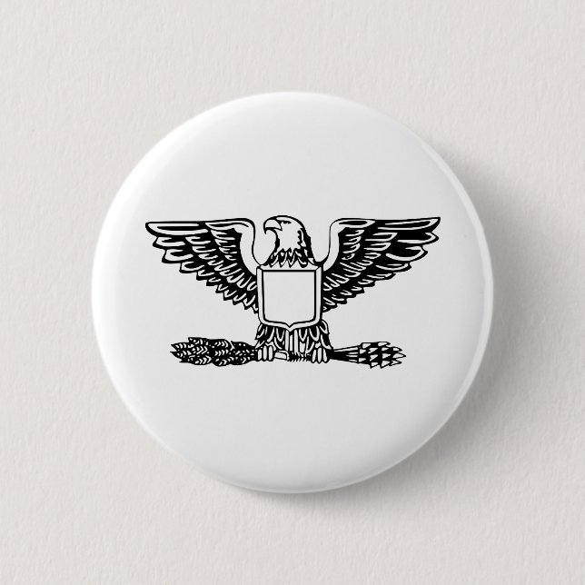 Eagle Logo 2 6 Cm Round Badge (Front)