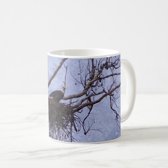 Eagle Lookout Painting Coffee Mug (Front Right)
