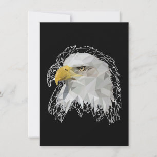 Eagle Lowpoly Invitation