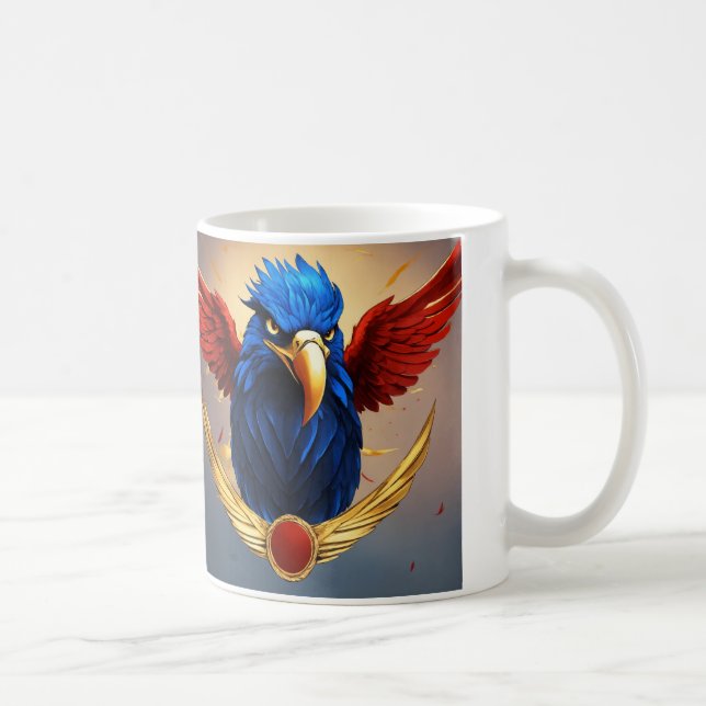 Eagle Majesty Ceramic Mugs & Cups (Right)