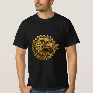 Eagle Mechanic Head - Garage Eagle Wrench Tee