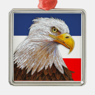 Eagle Metal Ornament
