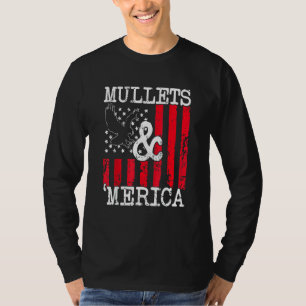 Eagle Mullet 4th Of July Merica American Flag Wome T-Shirt
