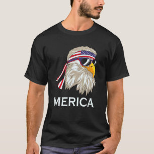 Eagle Mullet 4th Of July Usa Merica 4th Of July T-Shirt
