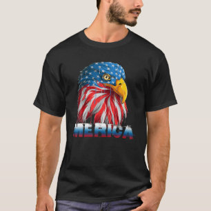 Eagle Mullet Merica Men 4Th Of July American Flag T-Shirt