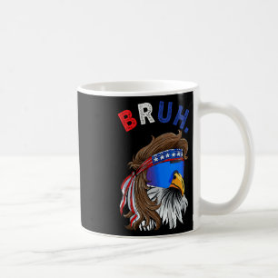 Eagle Mullet Sungles Bruh. 4th Of July Usa America Coffee Mug