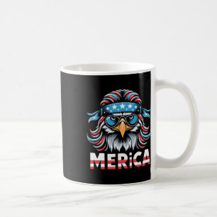 Eagle Mullet Sungles Merica Usa American Flag 4th Coffee Mug