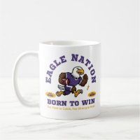 Eagle Nation Football Mascot Design