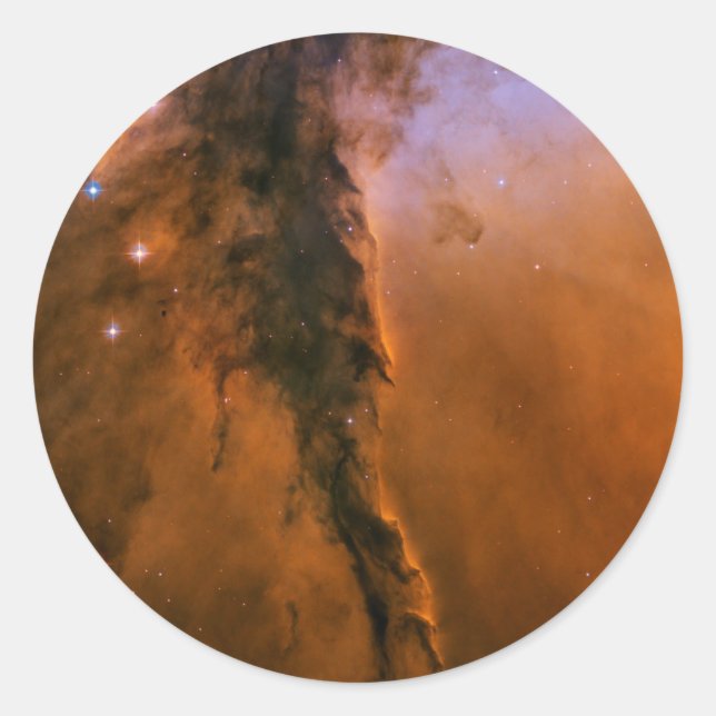 Eagle Nebula Classic Round Sticker (Front)