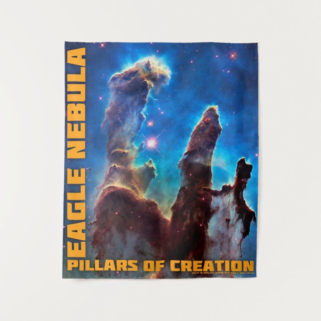 Eagle Nebula Pillars of Creation Medium Tapestry (Front)