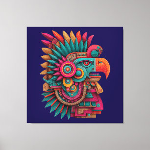 Eagle of the Fifth Sun Canvas Print