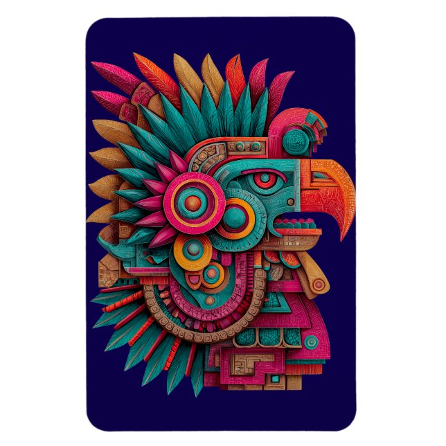 Eagle of the Fifth Sun Magnet (Vertical)