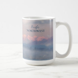 Eagle Olympic Mountains Pacific Northwest Travel Coffee Mug