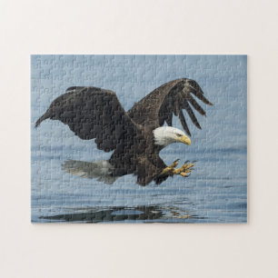 Eagle on Approach Jigsaw Puzzle