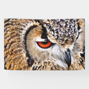 EAGLE OWL BANNER