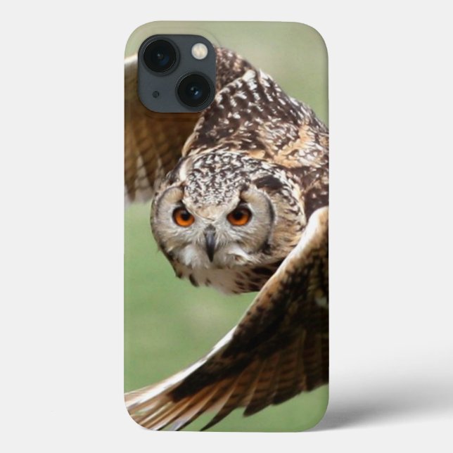 Eagle Owl In Flight Case-Mate iPhone Case (Back)