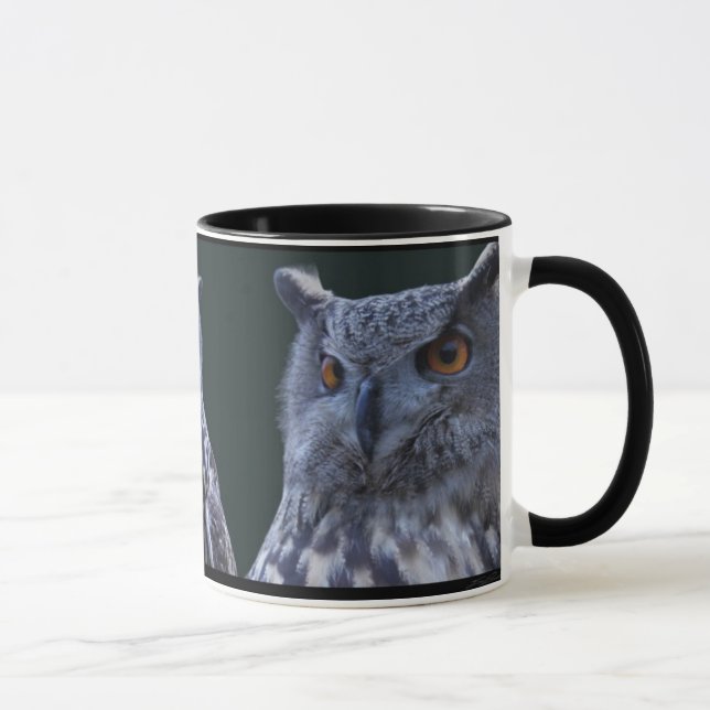 Eagle Owl Mugs (Right)