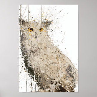 Eagle Owl Poster
