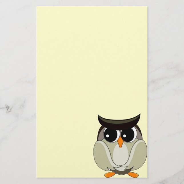 Eagle Owl Stationery (Front)