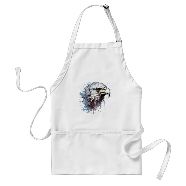 Eagle painting  standard apron (Front)