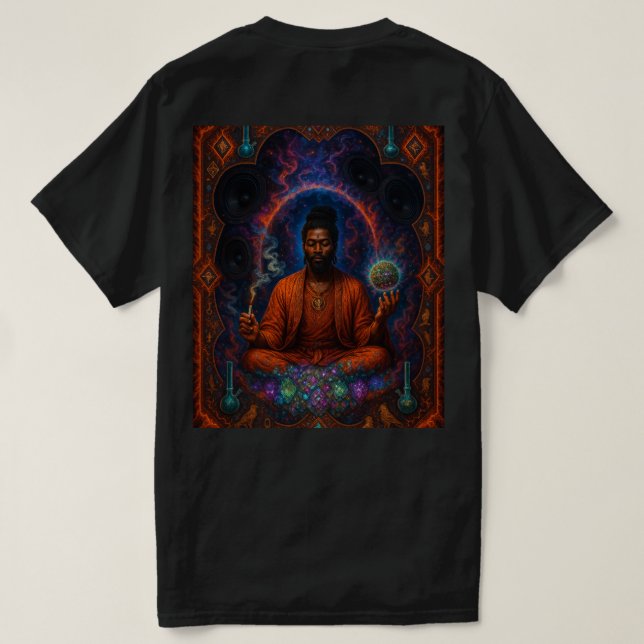 Eagle Phoenix unity and meditation T-shirt  (Design Back)