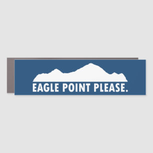 Eagle Point Please Car Magnet