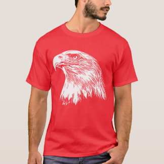 Eagle Portrait For Nature Bird Lovers family T-Shirt