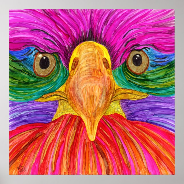 Eagle Poster 24x24" (Front)