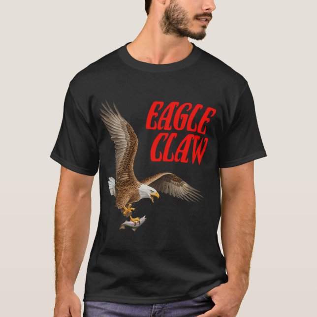 Eagle (Red Text) T-Shirt (Front)