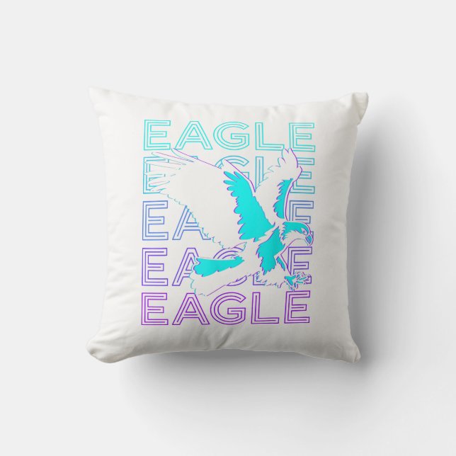 Eagle Retro  Cushion (Front)
