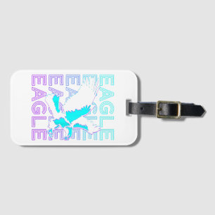 Eagle Retro Luggage Tag