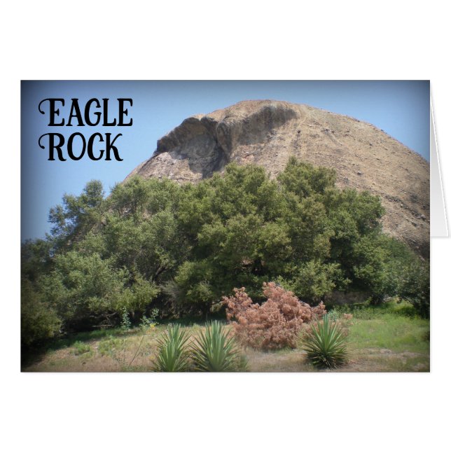 Eagle Rock California Monument Landmark (Front Horizontal)