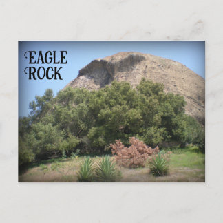 Eagle Rock California Monument Landmark Postcard