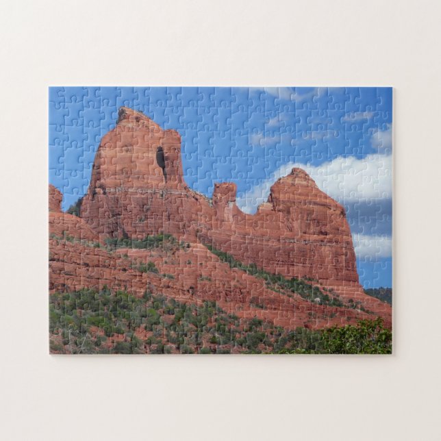 Eagle Rock I Sedona Arizona Travel Photography Jigsaw Puzzle (Horizontal)