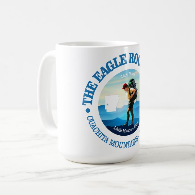 Eagle Rock Loop Trail Coffee Mug (Front Left)