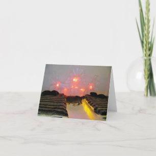 Eagle Room at Hotel de Glace, Quebec, Canada Thank You Card
