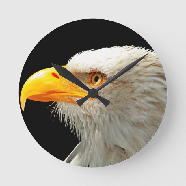 EAGLE ROUND CLOCK (Front)